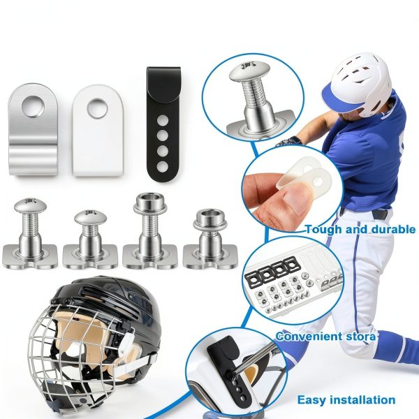 Dunzy Hockey Helmet Repair Kit Black Large PC-2