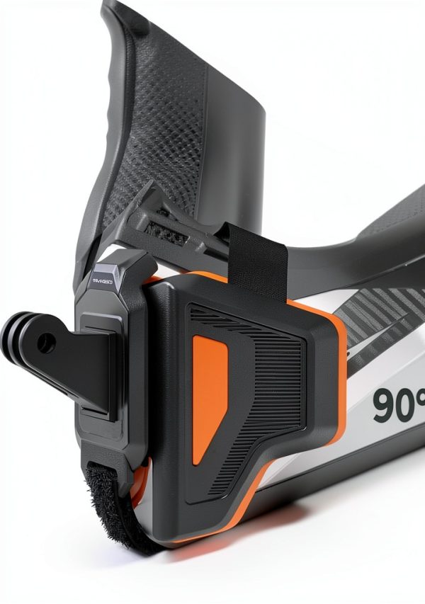 AKASO Helmet Chin Mount Black Hands-Free Action Camera Holder SYAC0155-1