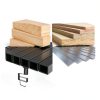 Motorcycle Helmet Holder Butifooy Solid Wood-1