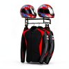 YTYLSJ Motorcycle Helmet Rack Metal Wood Detachable-8