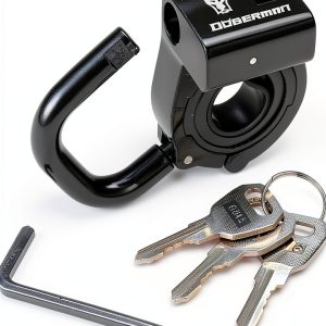NANKAI Portable Helmet Lock Black Modern-0
