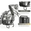 ONAGAD E Track Helmet Rack Black Steel Mount Model US-047 Duty-2