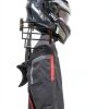 Helmet Holder zackal Wall Mount with Adjustable Wood Tray - Brown-2