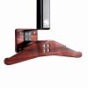OneTigris Tactical Wall Rack Black Walnut 2 Tier Helmet Vest Mount-5