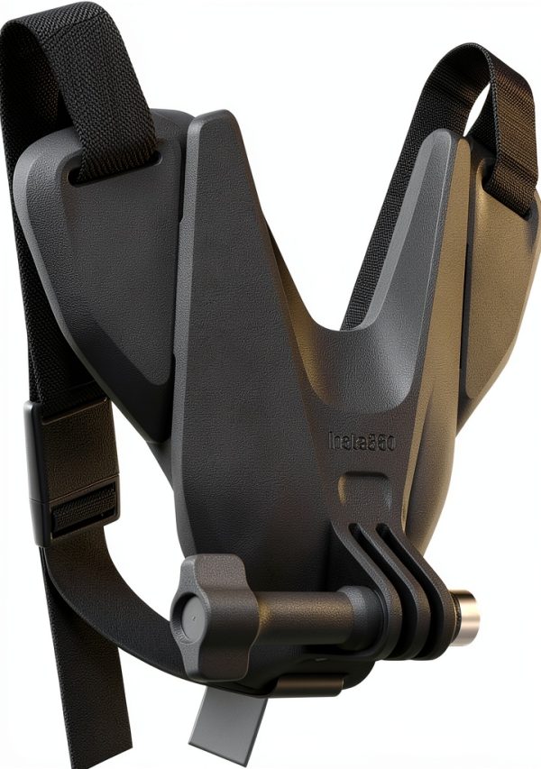 Insta360 Helmet Chin Mount 2.0 3‑Prong Camera Mount for Helmets-2