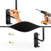 Helmet Wall Mount Tongyuyan Metal Heavy-Duty 2-Pack Black Classic-6