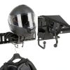 ONAGAD E Track Helmet Rack Black Steel Mount Model US-047 Duty-1