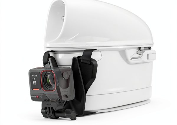 Insta360 Helmet Chin Mount 2.0 3‑Prong Camera Mount for Helmets-5