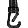 KEMIMOTO UTV Roll Bar Hook Hanger Black Zinc Alloy Lockable 2‑Hook-6