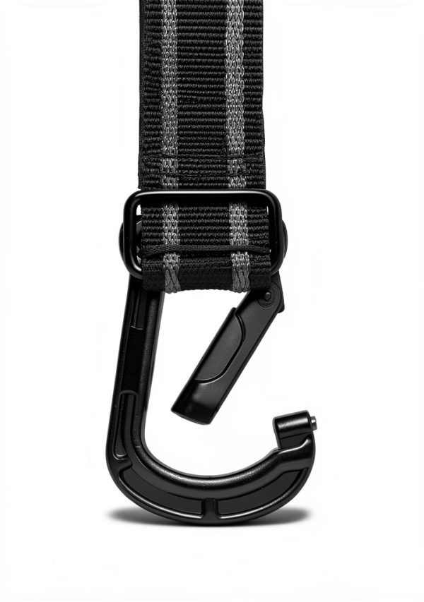 KEMIMOTO UTV Roll Bar Hook Hanger Black Zinc Alloy Lockable 2‑Hook-6