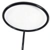 TIHOOD Black Wall Mount Helmet Holder 3 Hooks Minimalist Iron Rack-2