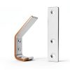 Helmet Hook Wall Mount Adjustable Easy Install Stainless Steel Deloky-2