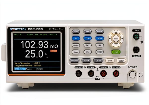 GOM-805 - Ohmmeter, Milli, 4-Wire, 0.05ohm to 5Mohm, 1 ??ohm, 1 A, 0.05%, 102 mm-0