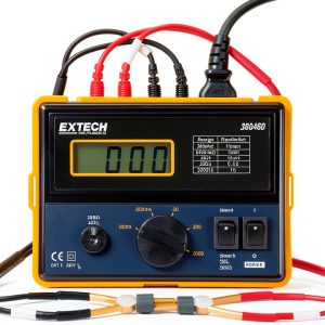 Extech 380460 Precision Four-Wire Milliohm Meter, 110 VAC, 60 Hz-0