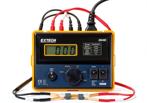 Extech 380460 Precision Four-Wire Milliohm Meter, 110 VAC, 60 Hz-0