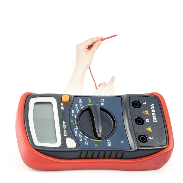 BM500A Digital Insulation Tester Megohmmeter Hyuduo LCD 1999M Range-6