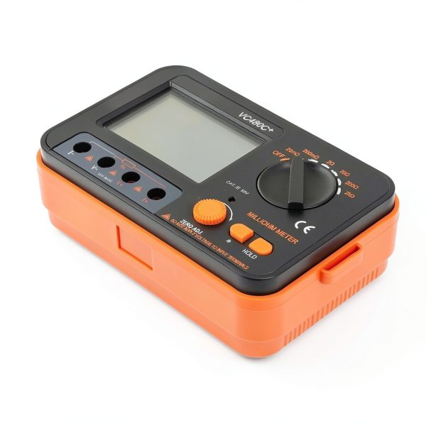 VC480C 6‑Gear Milliohmmeter 4‑Wire Low Resistance Tester shenruifa-8