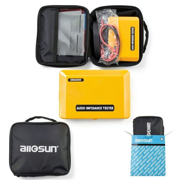 allsun Digital Insulation Meter EM480B Megohmmeter Yellow-7