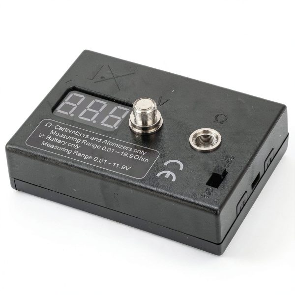 Precision Digital Vape Coil Tester Hyuduo Compact ABS Ohmmeter for DIY-1