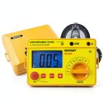 allsun Digital Insulation Meter EM480B Megohmmeter Yellow-0