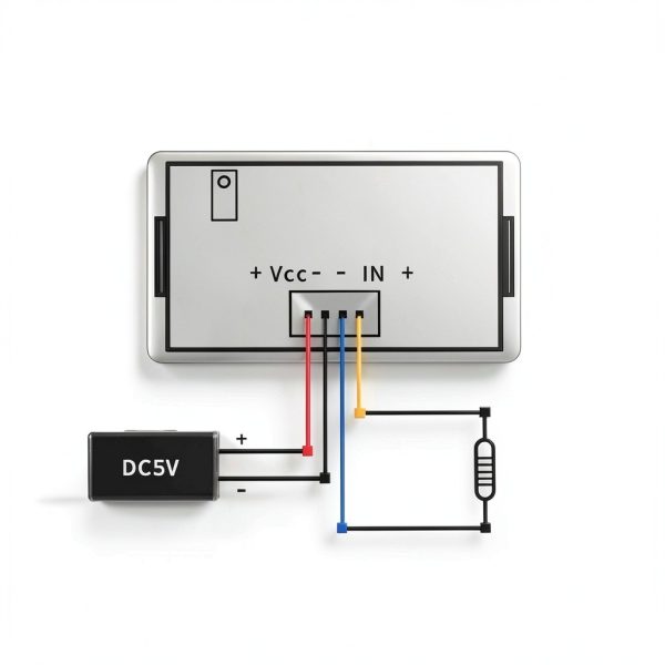 Ohmmeter Taidacent 200K Ohm DC Resistance Tester with DC12V Power-3