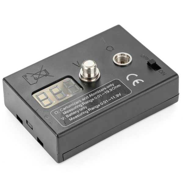 OHM Meter Coil Tester Hilitand 0.01‑20Ω Range ABS Build Atomizer Test-6