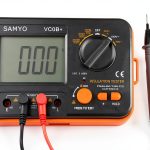 Digital Insulation Tester SAMYO VC60B+ with Backlit LCD-0
