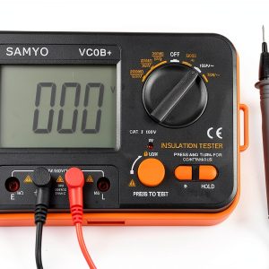 Digital Insulation Tester SAMYO VC60B+ with Backlit LCD-0