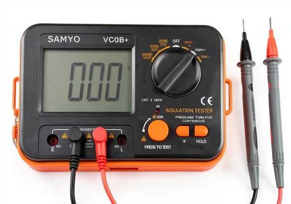 Digital Insulation Tester SAMYO VC60B+ with Backlit LCD-0