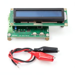 Low Ohmmeter HR390 by Walfront with 2 Clips and Capacitance Test-0
