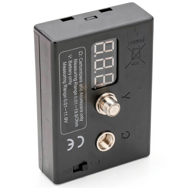 Precision Digital Vape Coil Tester Hyuduo Compact ABS Ohmmeter for DIY-4