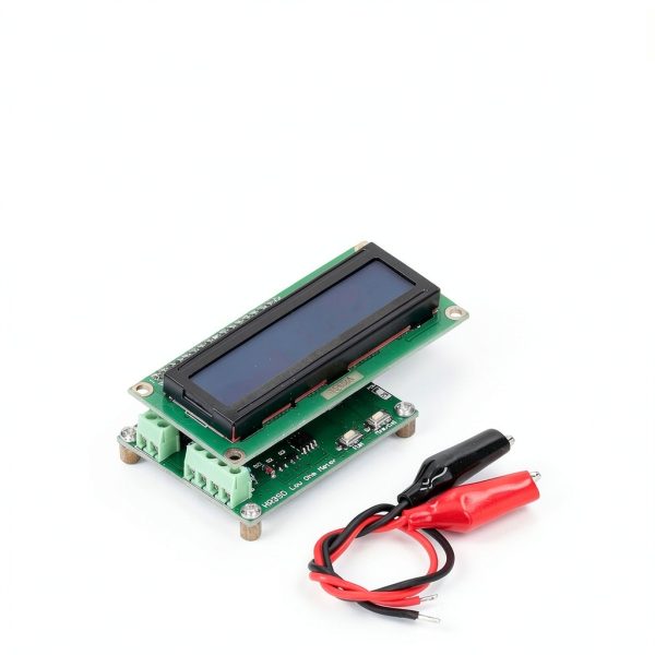 Low Ohmmeter HR390 by Walfront with 2 Clips and Capacitance Test-4
