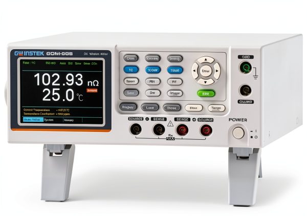 GOM-805 - Ohmmeter, Milli, 4-Wire, 0.05ohm to 5Mohm, 1 ??ohm, 1 A, 0.05%, 102 mm-1