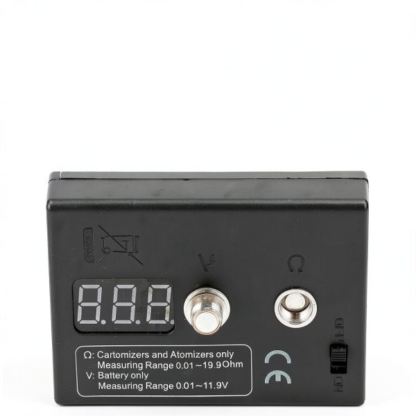 OHM Meter Coil Tester Hilitand 0.01‑20Ω Range ABS Build Atomizer Test-2