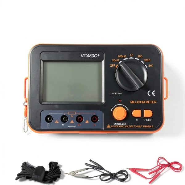 6‑Gear Digital Milliohmmeter GOWENIC with Four‑Wire Low‑Resistance-6