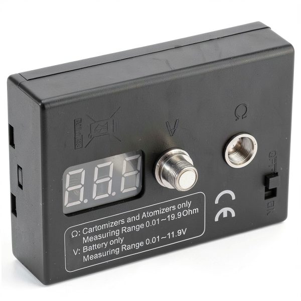 OHM Meter Coil Tester FTVOGUE ABS Portable Ohmmeter 3V 0.01-20Ω-0