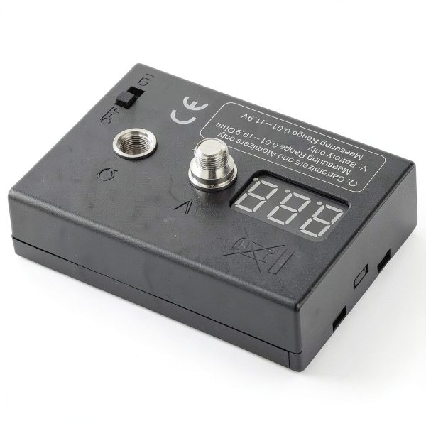 OHM Meter Coil Tester FTVOGUE ABS Portable Ohmmeter 3V 0.01-20Ω-4