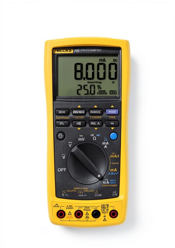 Fluke 789 ProcessMeter Ohmmeter with DMM, 4‑20 mA Source, 24 V Loop-2