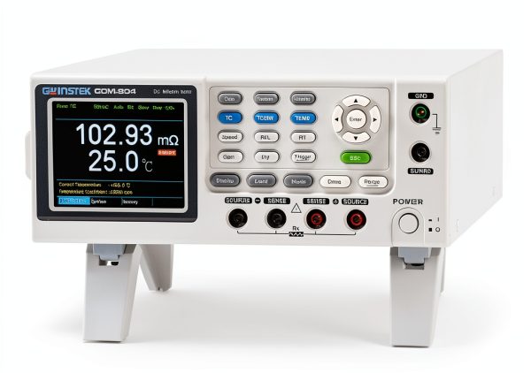 Ohmmeter GW INSTEK GOM-804 4‑Wire 0.05Ω‑5MΩ 1µΩ Resolution 102mm-0