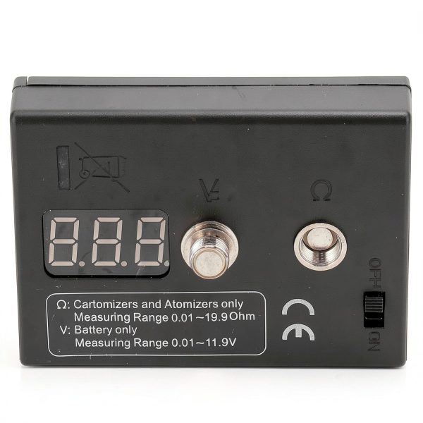 OHM Meter Coil Tester FTVOGUE ABS Portable Ohmmeter 3V 0.01-20Ω-7