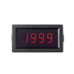 Taidacent Digital Ohmmeter 200Ω DC12V Resistance Tester with Cover-0
