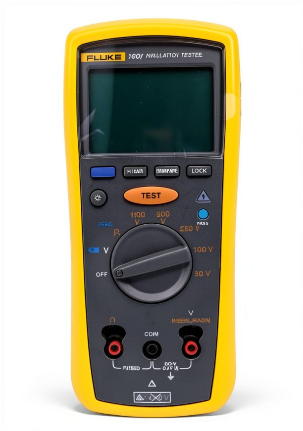 Fluke 1507 Insulation Tester - 0.01 MΩ to 10 GΩ, Yellow Ohmmeter-0