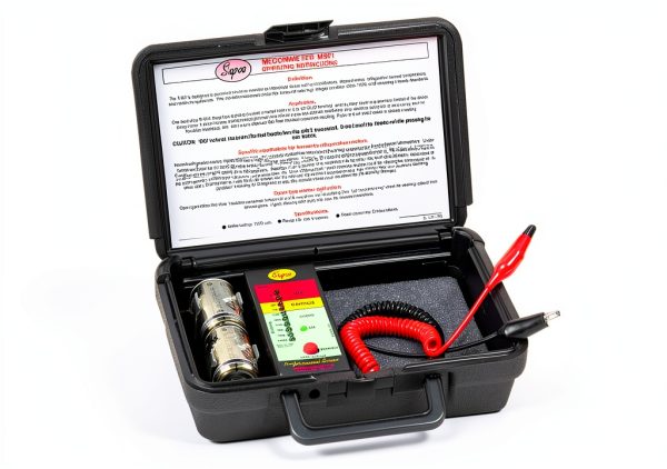 Electronic Megohmmeter Supco M501 1000V 1000 Megohm Insulation Tester-0