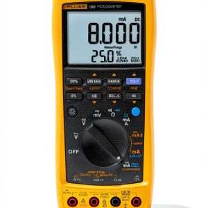 Fluke 789 ProcessMeter Ohmmeter with DMM, 4‑20 mA Source, 24 V Loop-0