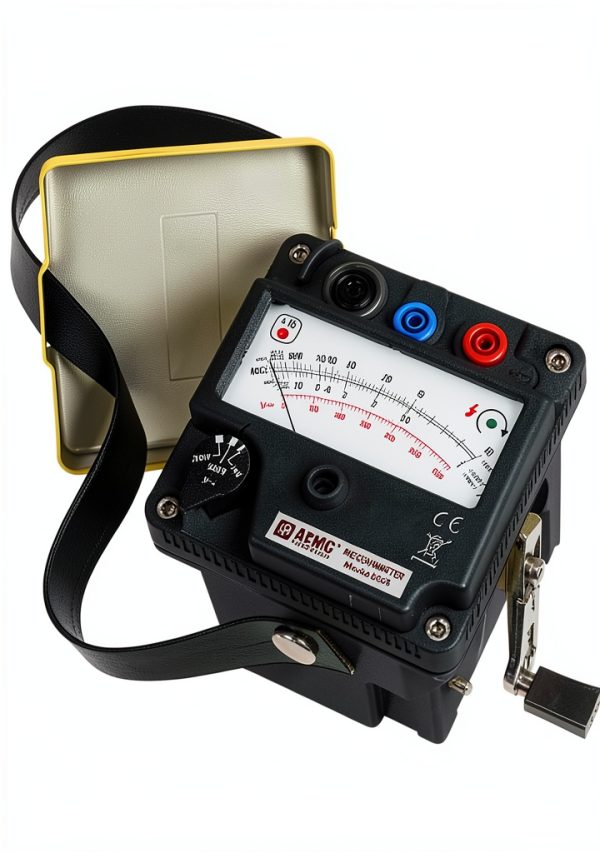 Megohmmeter AEMC 6503 Hand‑Cranked 5000MOhm 1000V Test Voltage-0
